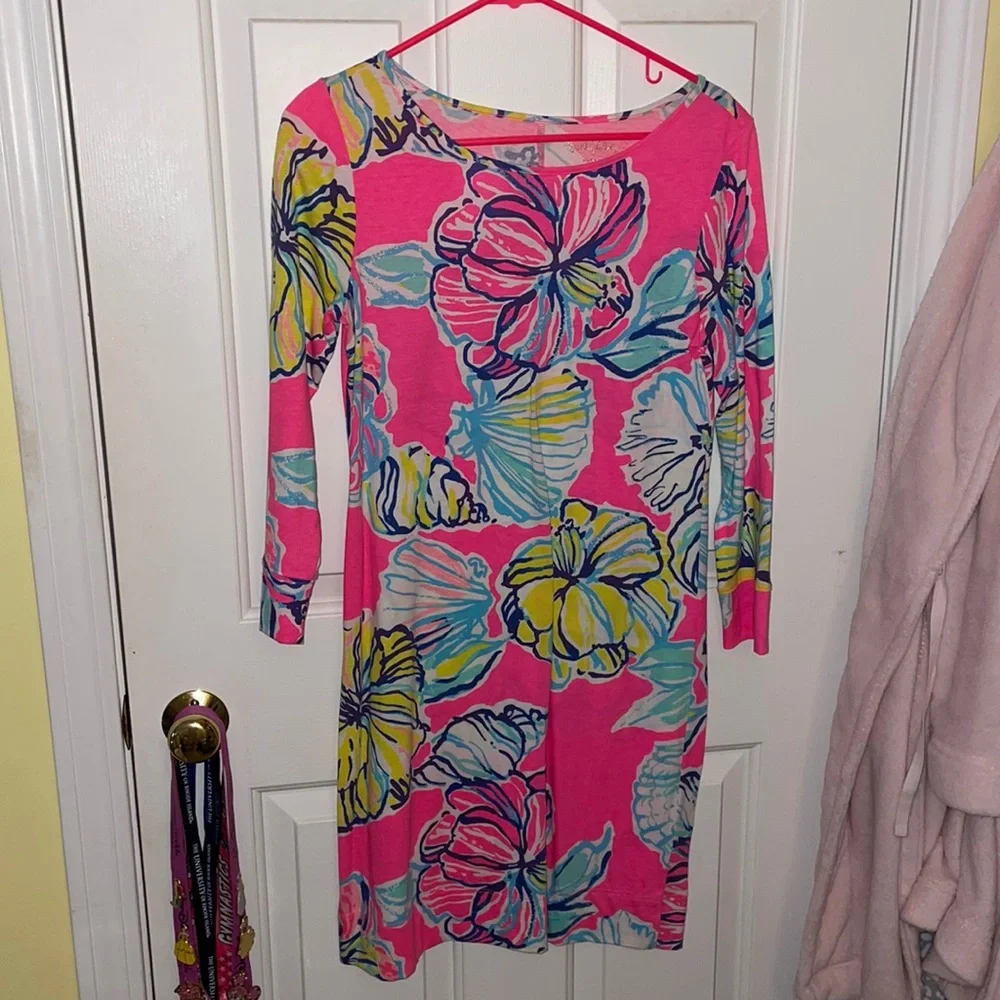 3/4 Length Sleeve Lilly Pulitzer Dress - Picture 1 of 3